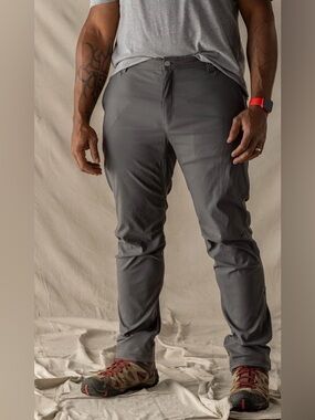 LIVSN Ecotrek Trail Pants Gray 32x32 Outdoor Hiking Performance Lightweight NWT